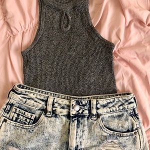 Acid Wash Shorts | 25